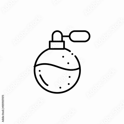fregrance perfume icon sign vector