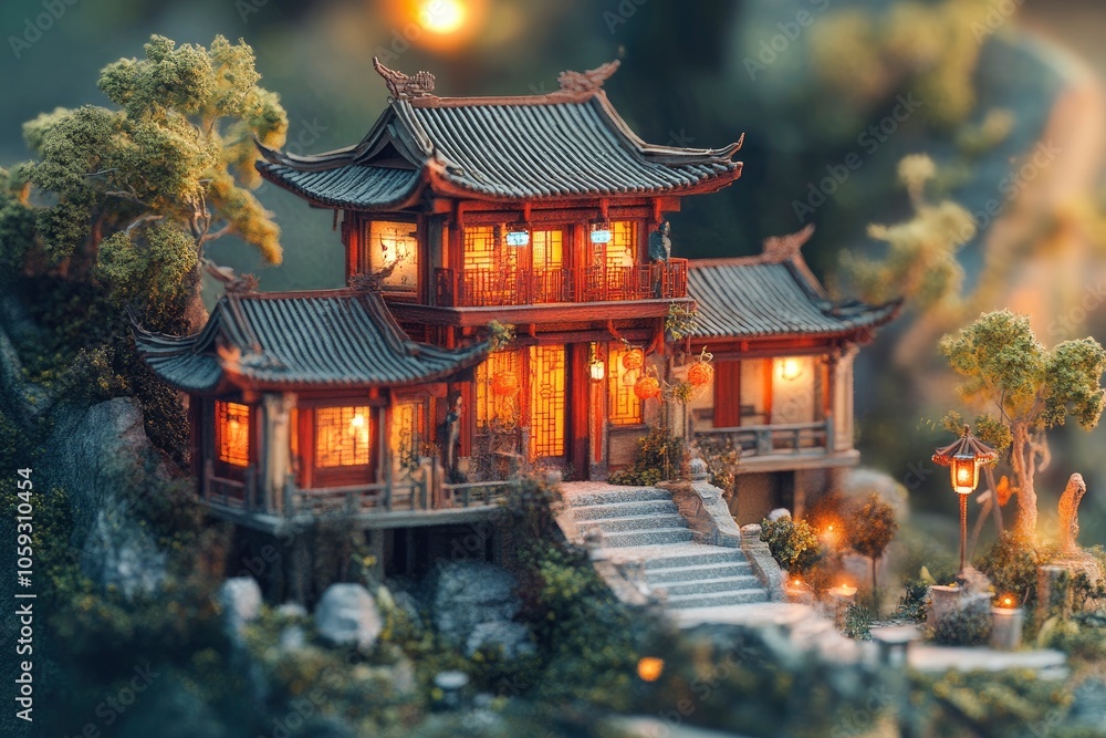 Chinese house with generative ai Chinese house with generative ai