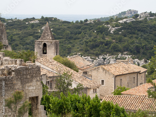 Les Baux-de-Provence village, France photo