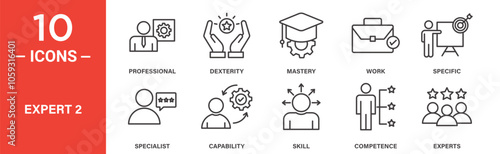 Professional Skill and Mastery Icons