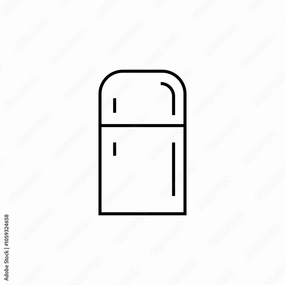 fridge kitchen icon sign vector fridge kitchen icon sign vector