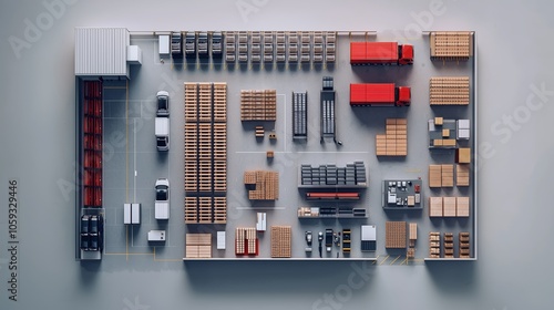 Efficient Warehouse Layout Plan for Optimal Operations