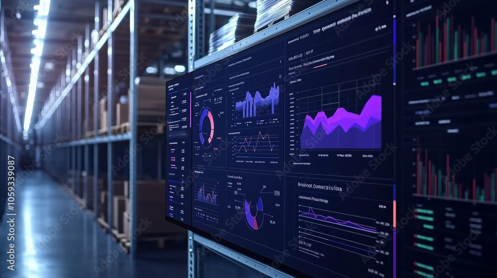 Digital Dashboard for Warehouse Management Insights Digital Dashboard for Warehouse Management Insights