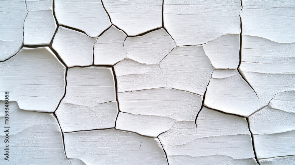Cracked White Paint Texture Distressed Background Cracked White Paint Texture Distressed Background