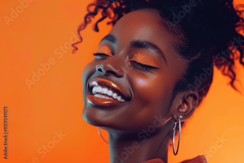 woman with dreadlocks smiling
