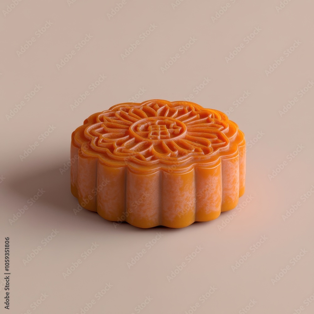 Ornate Mooncake: A Delightful Mid-Autumn Festival Treat Ornate Mooncake: A Delightful Mid-Autumn Festival Treat