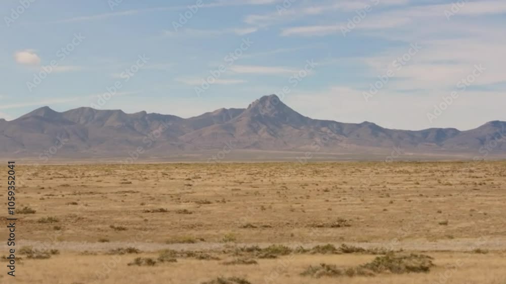 Parrallax shot of Desert in New Mexico 4K Parrallax shot of Desert in New Mexico 4K