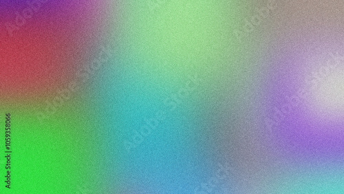 Modern Gradient Poster with Grainy Noise and Bold Colors, Artistic Poster with Smooth Gradient and Unique Grainy Texture