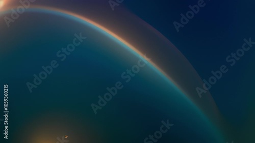 Seamless looping light leak and lens flare overlay with dark blue and diagonal gradient effect. Use for cinematic camera effect in video production. 4K loop