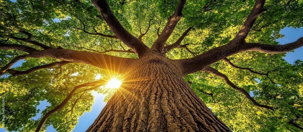 Naklejka premium The intricate patterns and textures of trees contribute to the beauty of our natural environment.