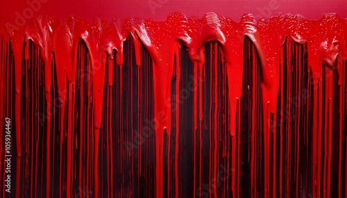 abstract red paint drip background
