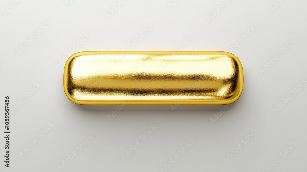 shiny gold bar reflecting light, symbolizing wealth and investment shiny gold bar reflecting light, symbolizing wealth and investment