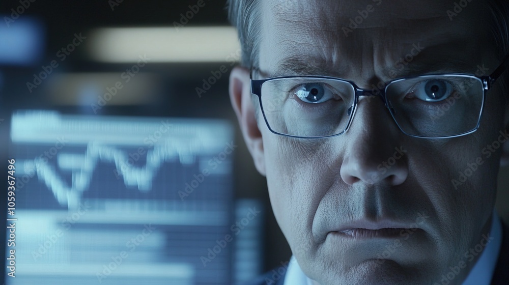 Worried investors gathered around multiple screens, analyzing financial data and market trends, reflecting the tension and uncertainty in the investment world. Worried investors gathered around multiple screens, analyzing financial data and market trends, reflecting the tension and uncertainty in the investment world.