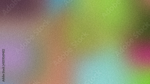 Modern Gradient Poster with Grainy Noise and Bold Colors, Artistic Poster with Smooth Gradient and Unique Grainy Texture