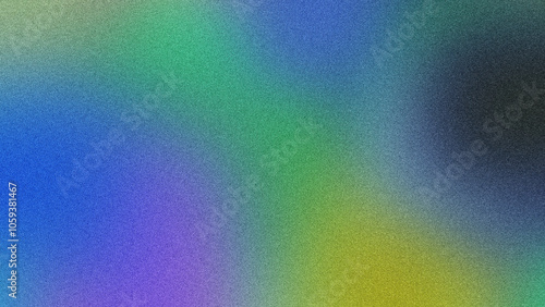 Modern Gradient Poster with Grainy Noise and Bold Colors, Artistic Poster with Smooth Gradient and Unique Grainy Texture