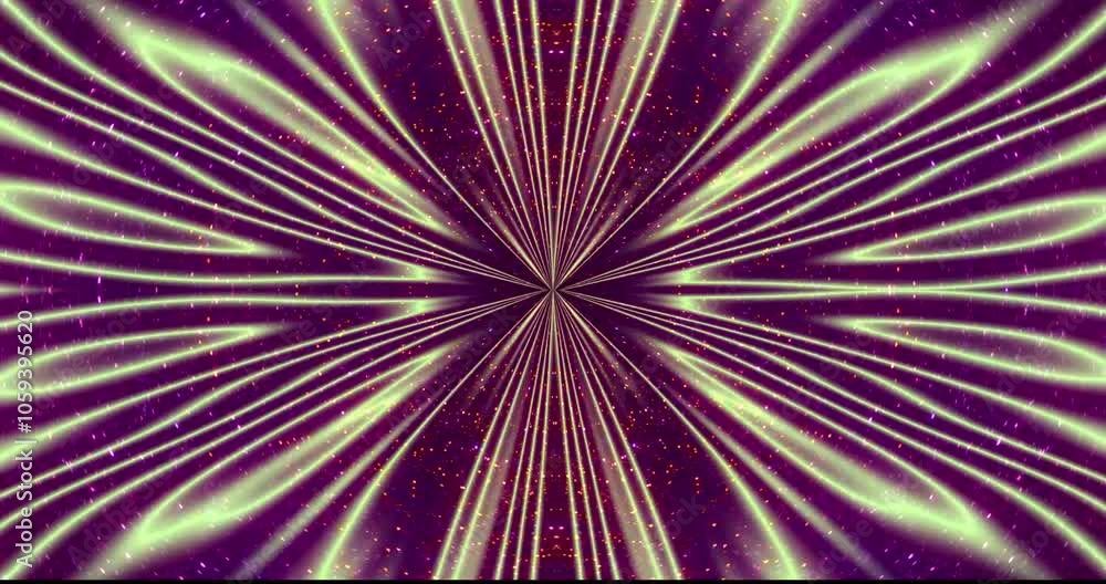 Rays of light, golden in hue and changing to light, shine from the center against a color-changing background. Rays of light, golden in hue and changing to light, shine from the center against a color-changing background.