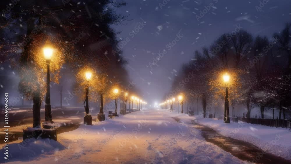 street in winter street in winter