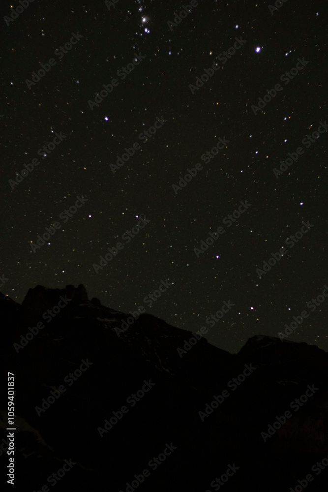 Fototapeta premium stars in the moutain