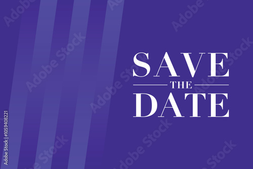 Wallpaper Mural Save the date banner. Can be used for business, marketing and advertising. logo graphic design of event summit made for Technology and upcoming events. Torontodigital.ca