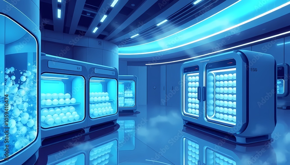 Futuristic Laboratory Scene Futuristic Laboratory Scene