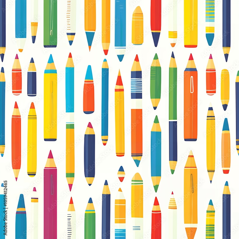 Colorful pencils on a white background. Colorful pencils on a white background.