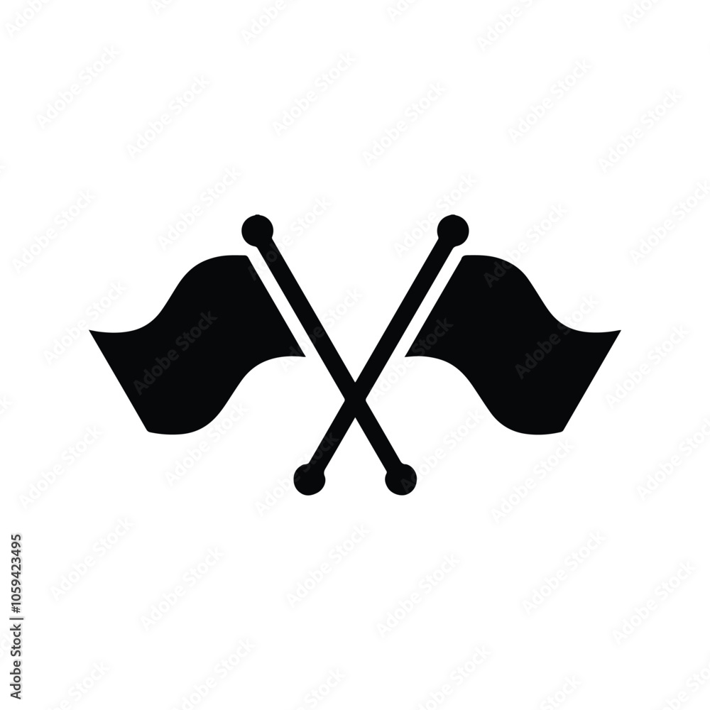 Racing Flag Icon. Illustration of Car Racing Flag, checkered, sport, moto. Customizable thin line illustration. Editable strokes. Racing Flag Icon. Illustration of Car Racing Flag, checkered, sport, moto. Customizable thin line illustration. Editable strokes.