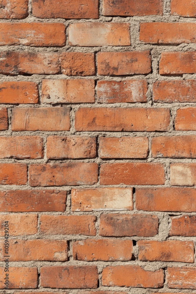 Rustic Red Brick Wall Texture Rustic Red Brick Wall Texture