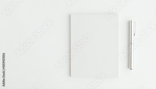 door with white background