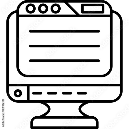 Blogging Icon