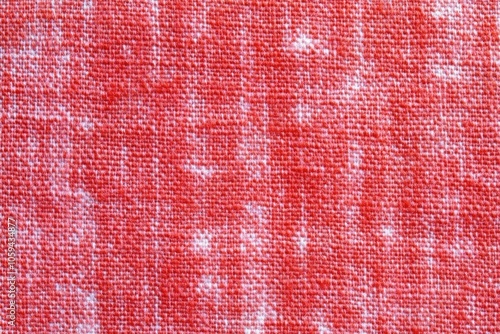 Canadian FlagInspired Textile Rustic Red and White Artistry photo