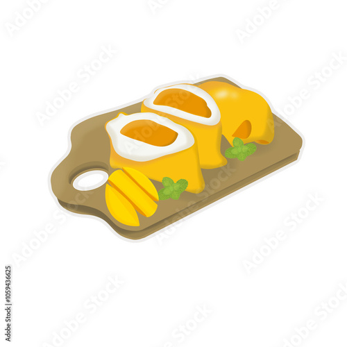 egg on a plate