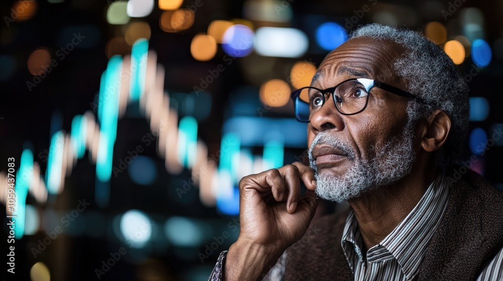 Worried investors gathered around multiple screens, analyzing financial data and market trends, reflecting the tension and uncertainty in the investment world. Worried investors gathered around multiple screens, analyzing financial data and market trends, reflecting the tension and uncertainty in the investment world.