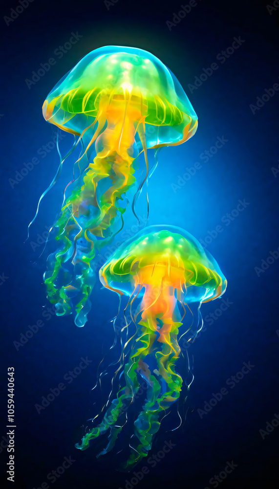 jelly fishes in aquarium jelly fishes in aquarium
