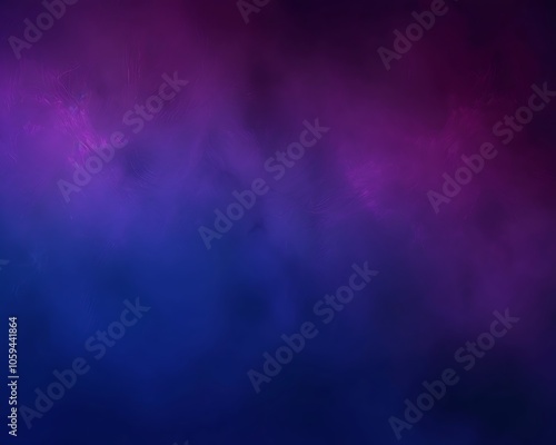 Abstract gradient background. Ultraviolet glow on a dark abstract background. Empty wallpaper 