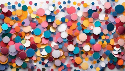 colorful confetti background