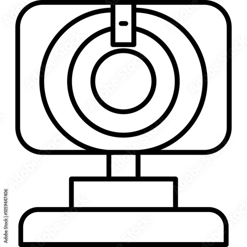 Round webcam Icon