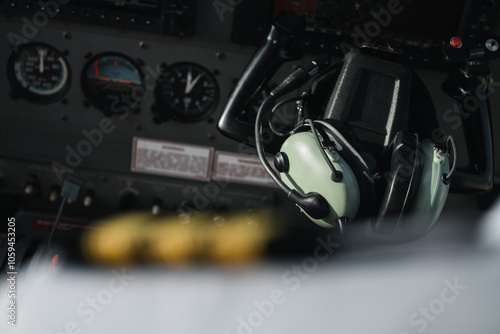 Cockpit views.  photo