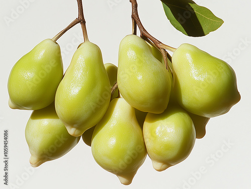 Fresh Kakadu Plums on Branch for Skincare Benefits and Hydration photo