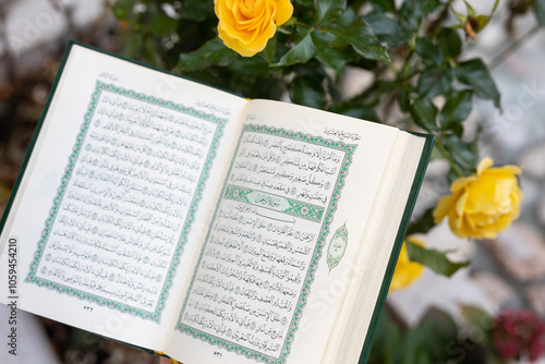 Top view of Quran