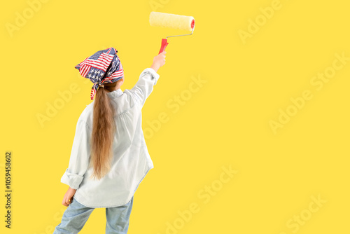 Cute little decorator with ...