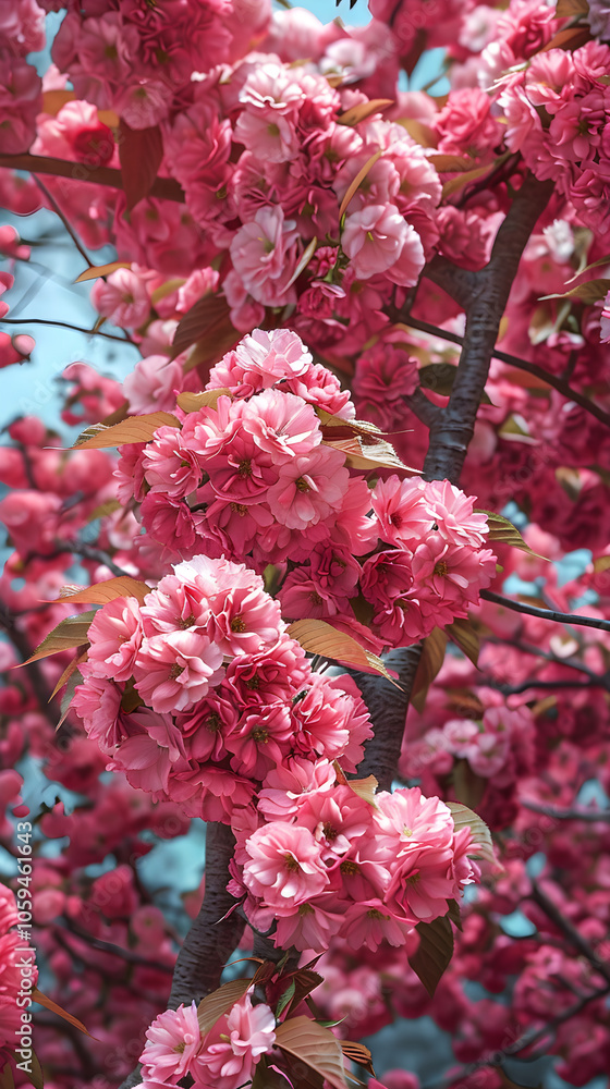 Breathtaking Focus on Kwanza Cherry Tree in Full Bloom- A Testament of Proper Tree Care