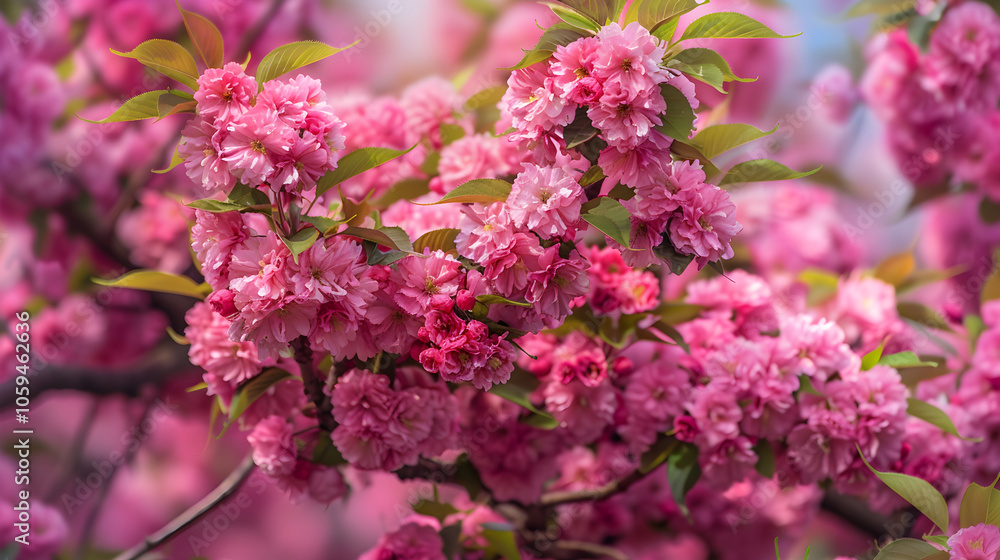 Breathtaking Focus on Kwanza Cherry Tree in Full Bloom- A Testament of Proper Tree Care Breathtaking Focus on Kwanza Cherry Tree in Full Bloom- A Testament of Proper Tree Care