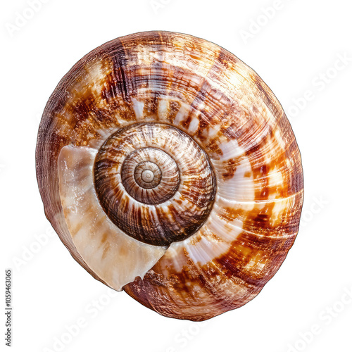 seashell isolated on white background