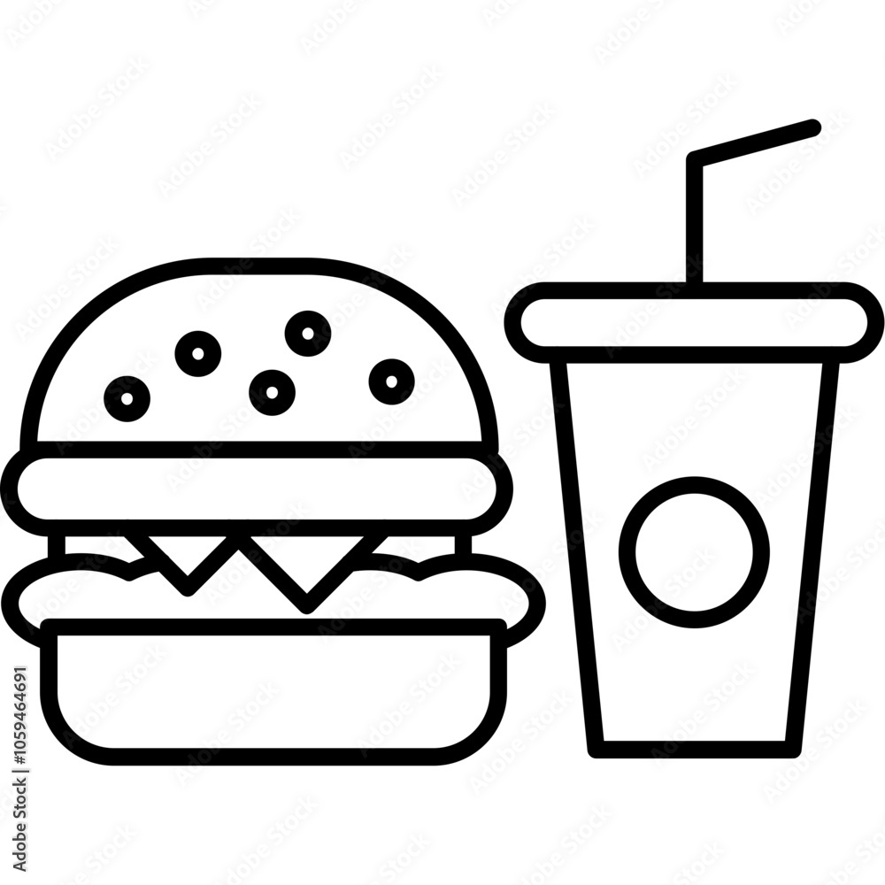 Fast food Icon Fast food Icon