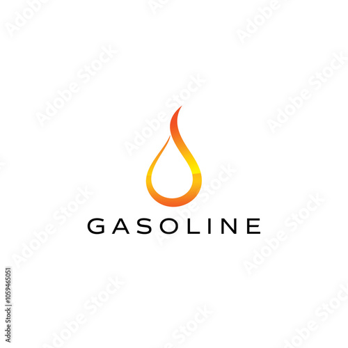 Gas online power energy logo design business name ideas icon vector editable 