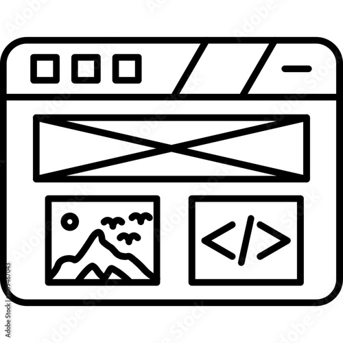 Website builder Icon