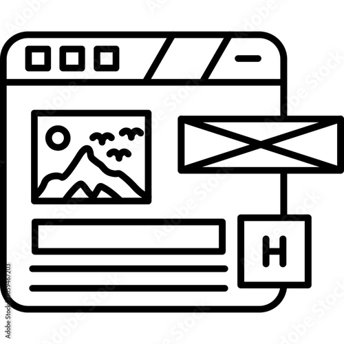 Website builder Icon