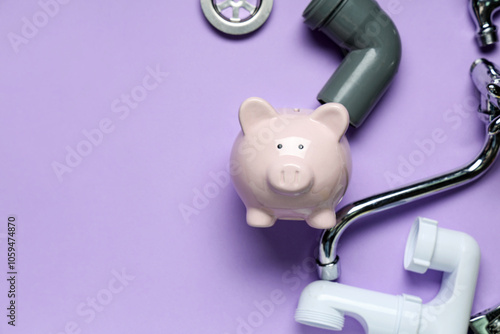 Piggy bank with plumber too...