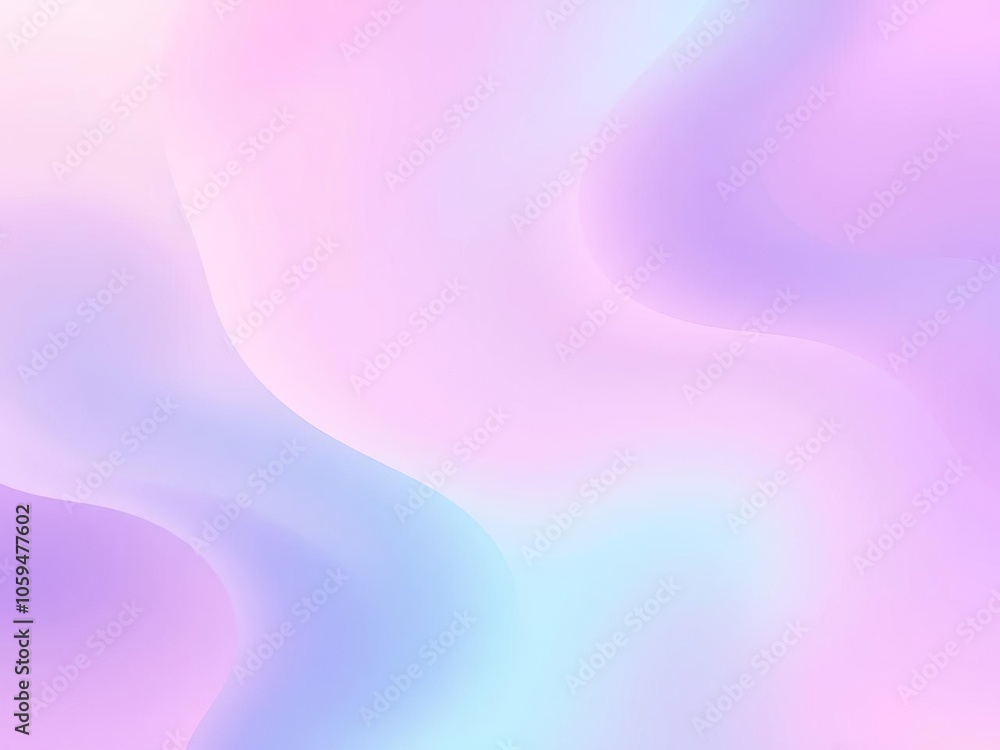 Soft, pastel-hued waves flow gracefully creating a serene background, modern, peaceful Soft, pastel-hued waves flow gracefully creating a serene background, modern, peaceful