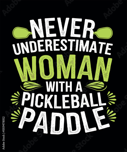 Pickleball T-shirt Design